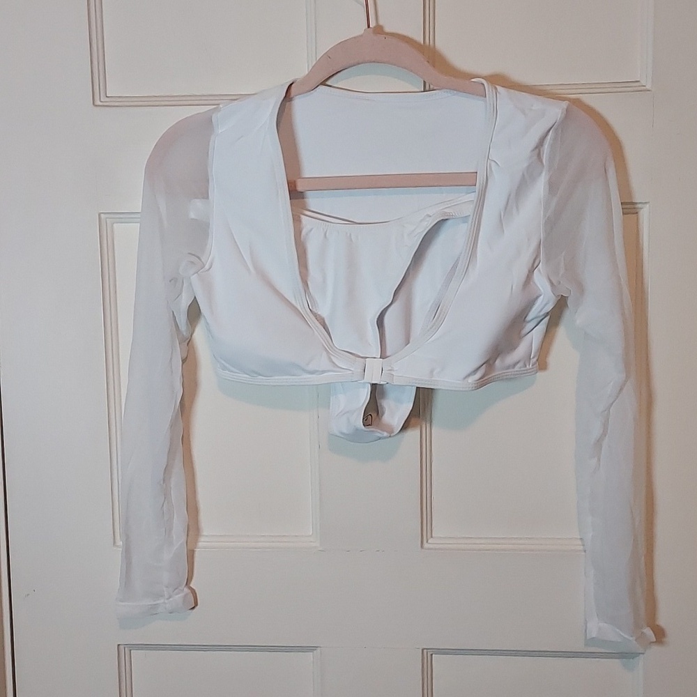 Matte Collection Jaxson White Bikini